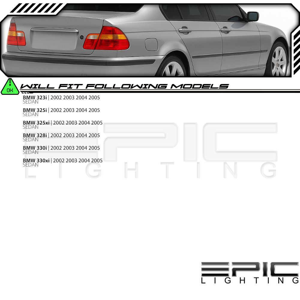 EPIC LIGHTING Automotive OEM Replacement Head Light Tail Light Signal Light