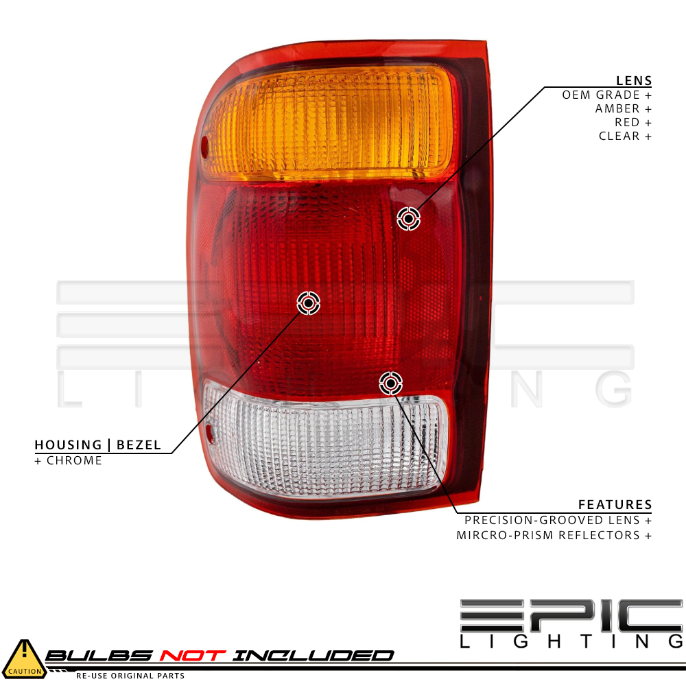EPIC LIGHTING Automotive OEM Replacement Head Light Tail Light Signal Light